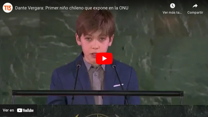Reportaje de Teletrece Central sobre Dante Vergara en noviembre de 2019