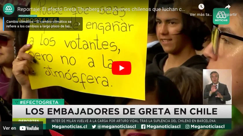 Reportaje de Meganoticias sobre Dante Vergara y Bichología en octubre de 2019