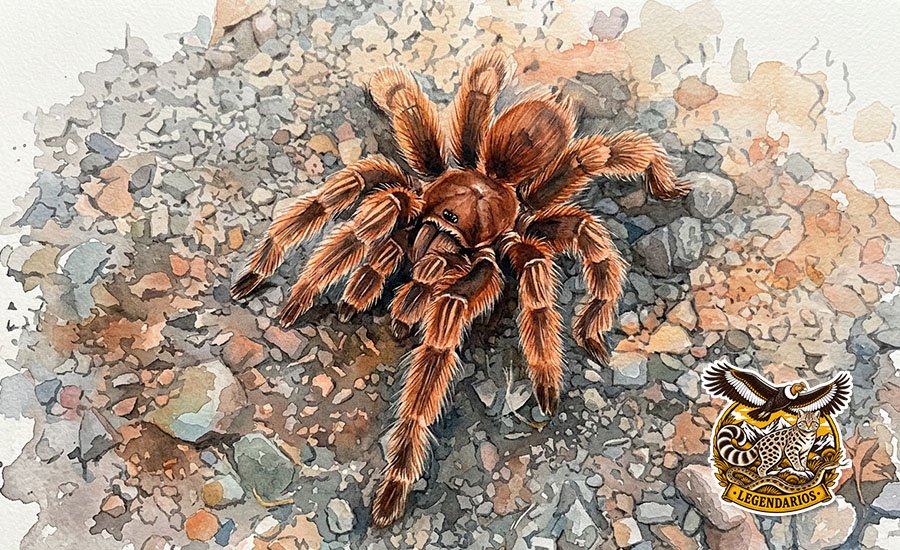 Araña pollito: la tarántula chilena y su estado de conservación