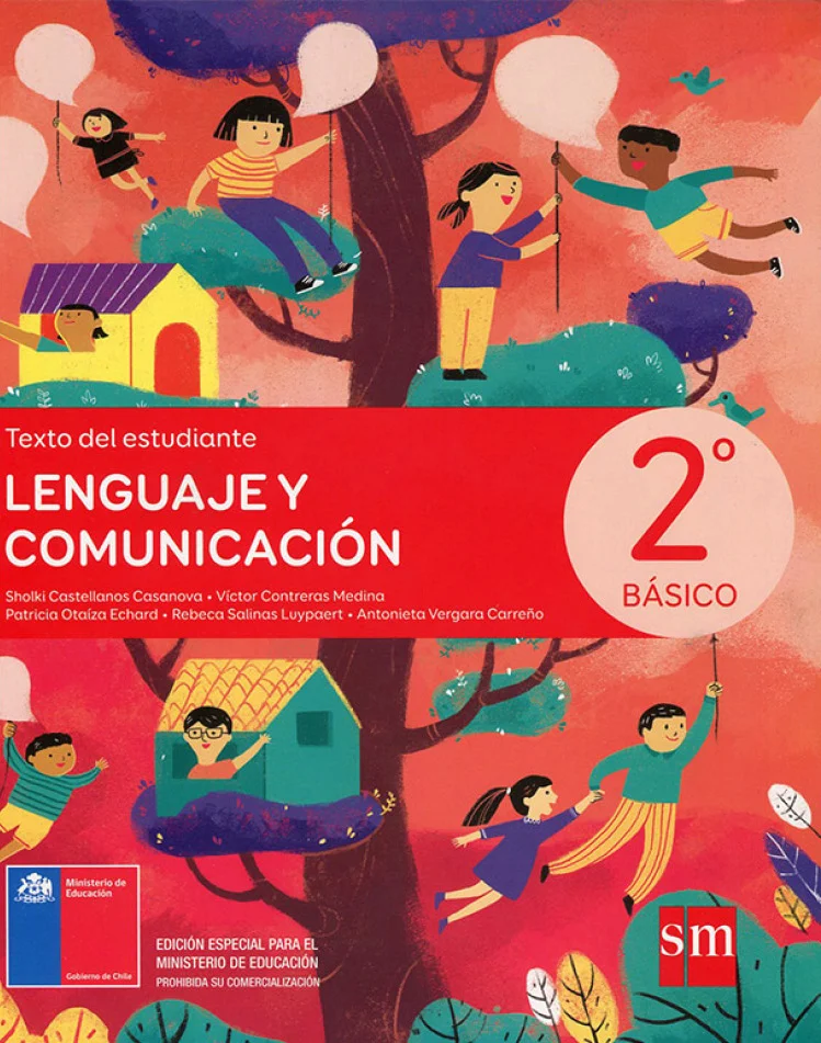 Texto escolar de Lenguaje y Comunicación que incorpora contenidos de Bichología