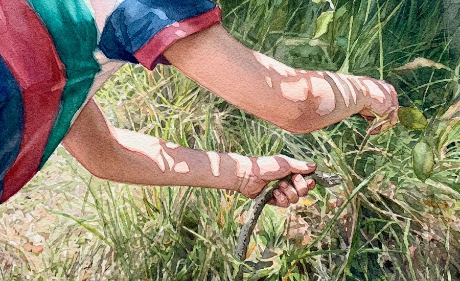 La culebra de cola larga: un encuentro en el cerro